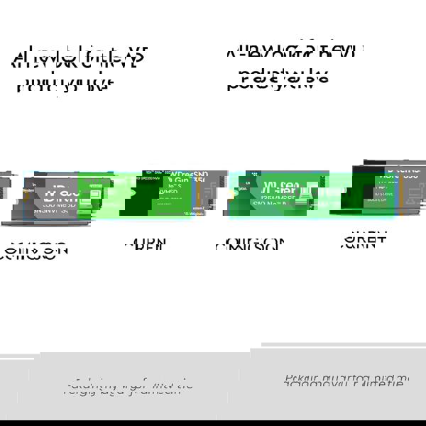 SSD WESTERN DIGITAL (W.D.) GREEN SN350 1TB NVME